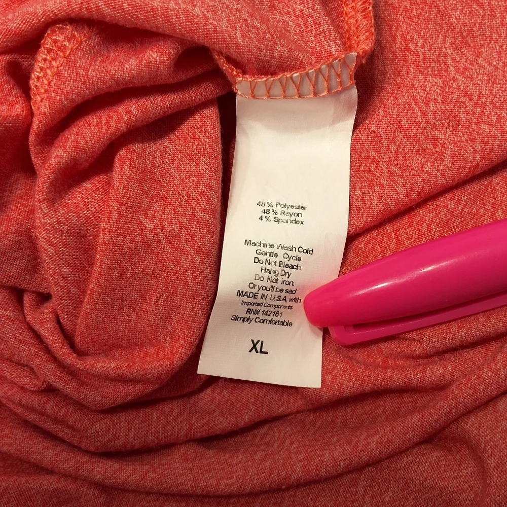 LulaRoe Pocketed Skirt Pink Color Size XL